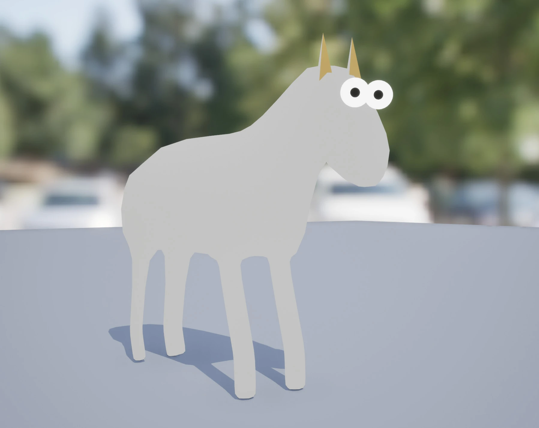 Horse from The Town With No Name replacing Doctor Eggman in Sonic Racing Cross Worlds